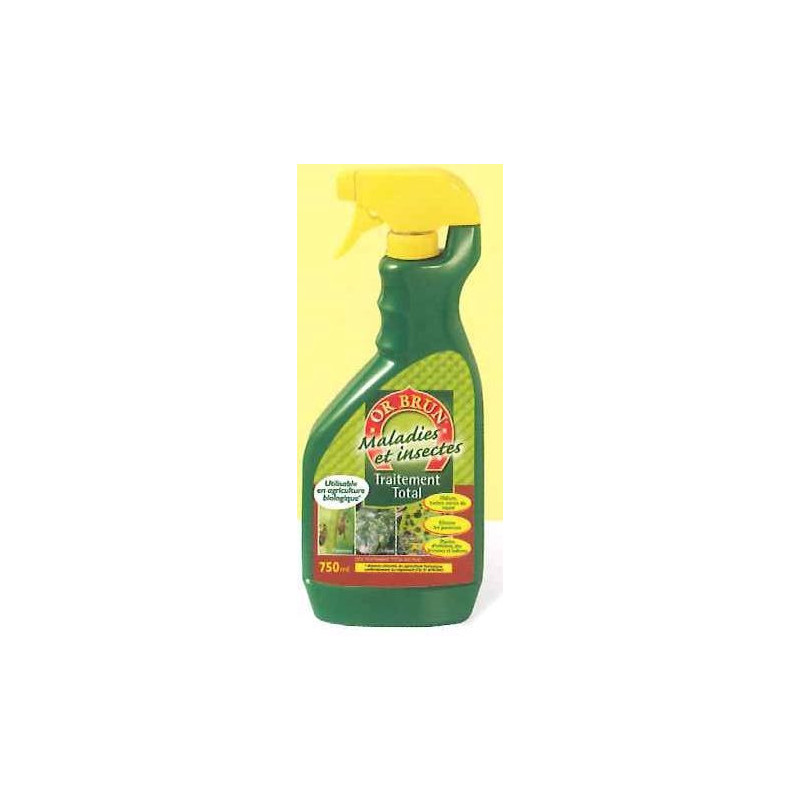 Maladies et insectes or brun traitement total 750 ml