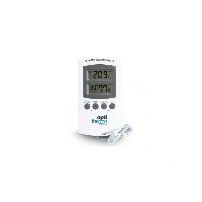 Thermomètre Hygro avec sonde Medium - Opti