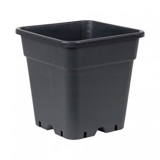 Pot carré noir 18 litres - 30,5 x 30,5 x 31 cm