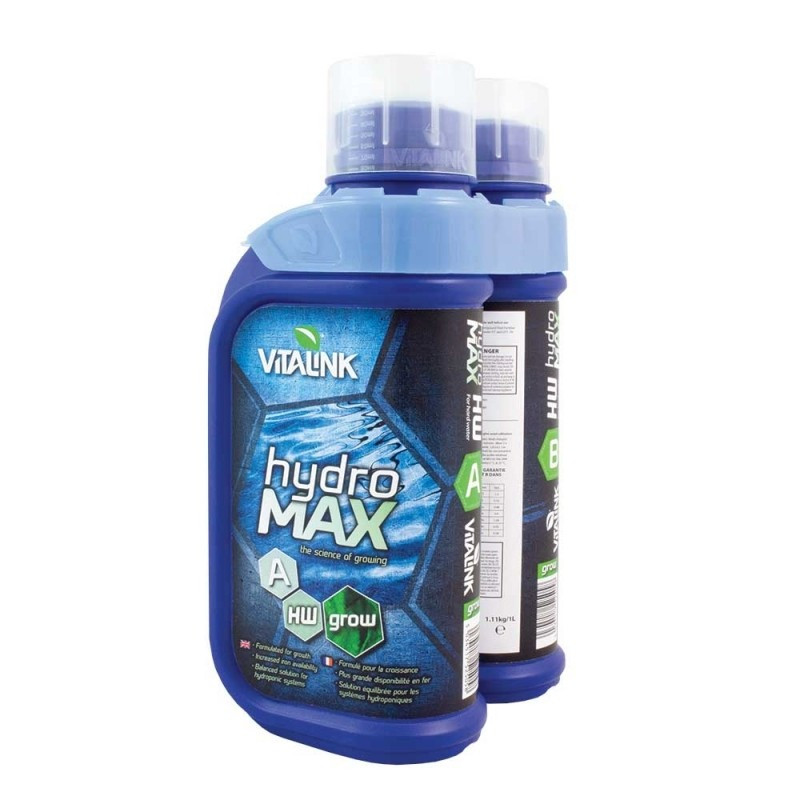 Hydro Max Croissance A + B - 2 x 1 litre eau douce