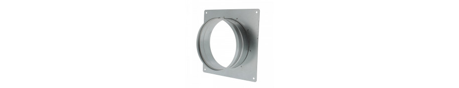 Flanges métal et PVC