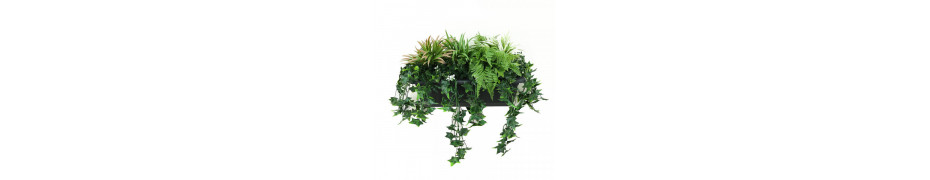 Jardinière Plante Artificielle Avec Bac - ROOTS.FR